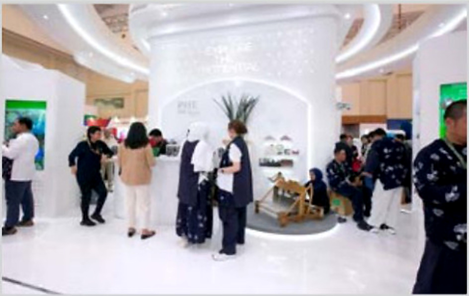 Pertamina Hulu Energi exhibition stand at IPA 2024, company portfolio page 32