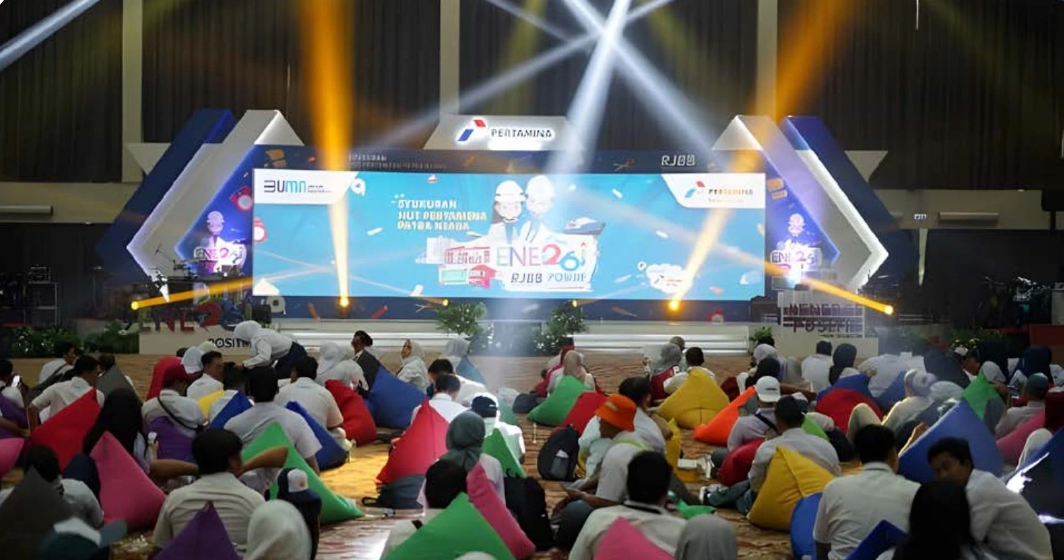 Panggung HUT Pertamina Patra Niaga RJBB 2023